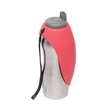 Messy Mutts Dog Travel Water Bottle Bowl Red Default Title