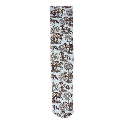 AWST Int'l Lila Blue Toile Socks
