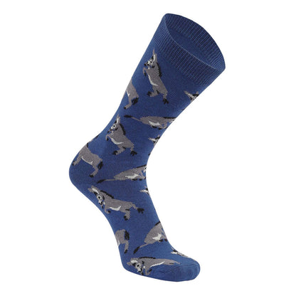 AWST Int'l Playful Donkeys Socks 6 pack