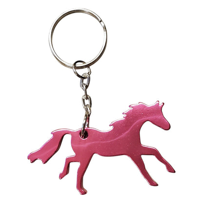 AWST Int'l Lila Galloping Horse Key Chain