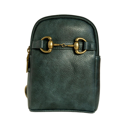 AWST Int'l Snaffle Bit Crossbody Phone Bag