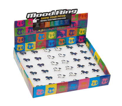 AWST Int'l Colorful Horses Mood Ring Display