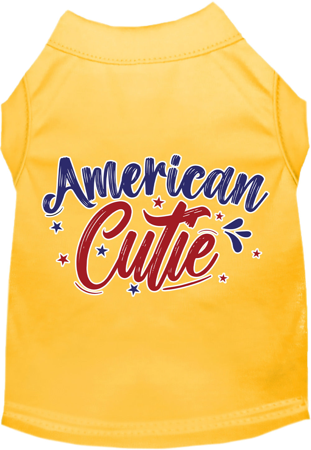 Patriotic Cat or Dog Shirt for Pets "American Cutie"