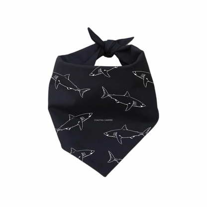 Shark Themed Dog Bandanna