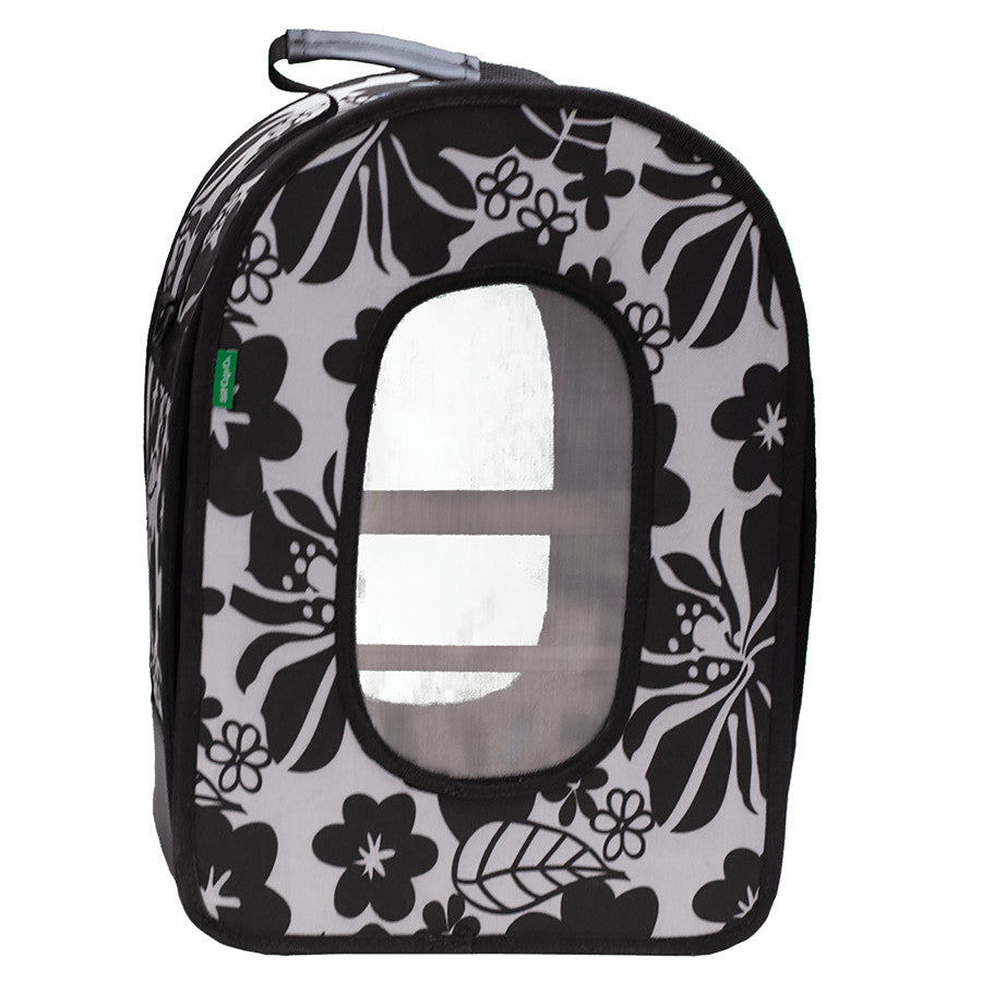 A&E Happy Beaks Soft Sided Bird Carrier Black Large