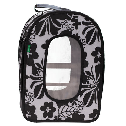 A&E Happy Beaks Soft Sided Bird Carrier Black Large