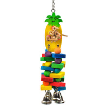 A&E Cage Happy Beaks Pineapple Bird Toy Small