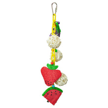 A&E Happy Beaks Fruit and Vegetables on Chain Bird Toy