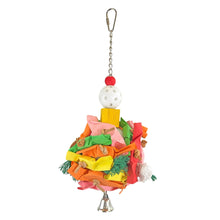 A & E Cages Happy Beaks Monster Ball w/ Bell Bird Toy 1ea