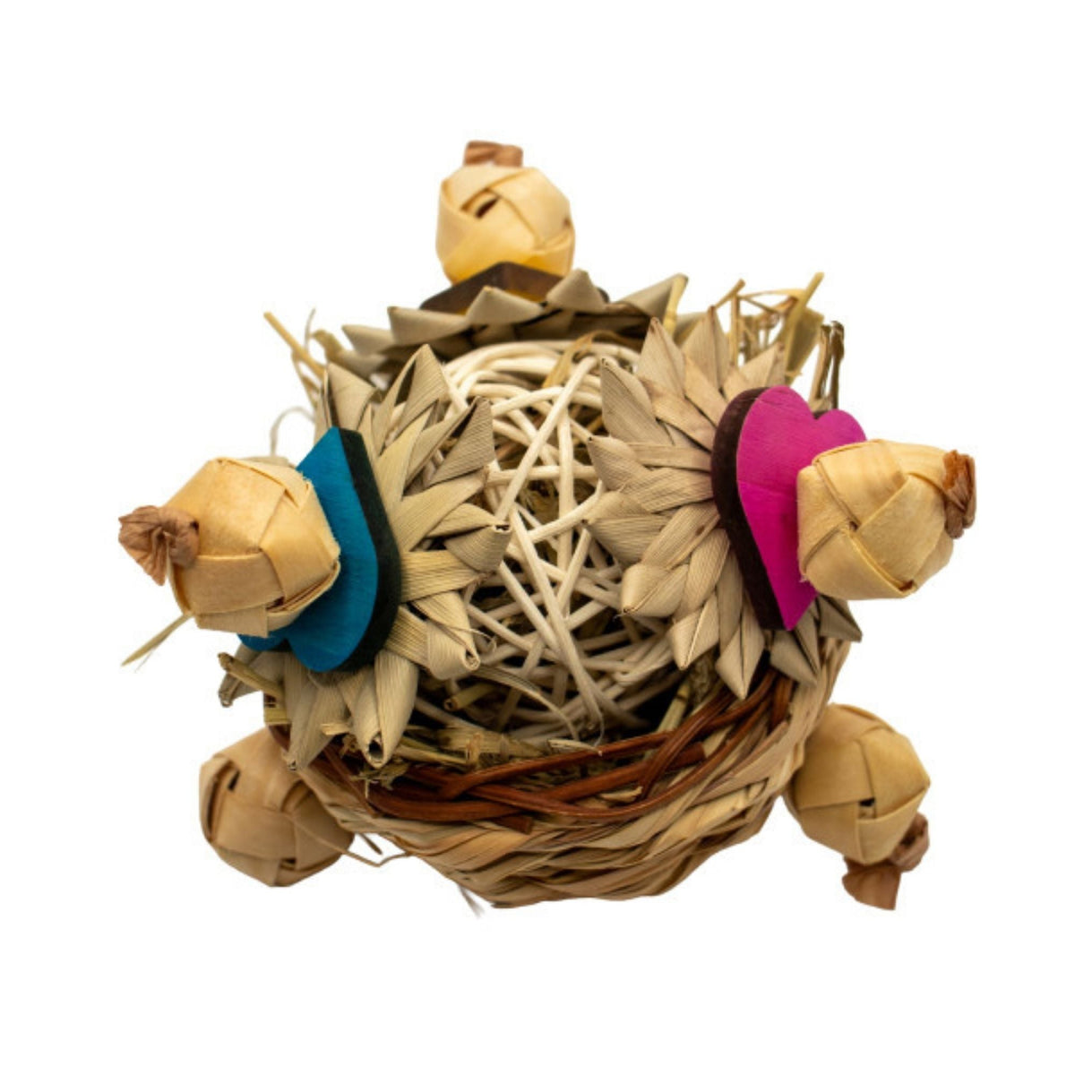 A & E Cages Nibbles Heart Haven Hay Basket Small Animal Toy 1ea/One Size