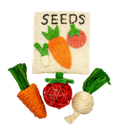 A & E Cages Nibbles Farmstand Forage Small Animal Toy 1ea/One Size