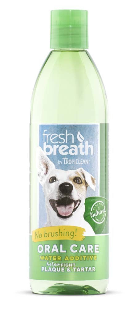 Fresh Breath by TropiClean Oral Care Water Additive for Pets, 16oz
