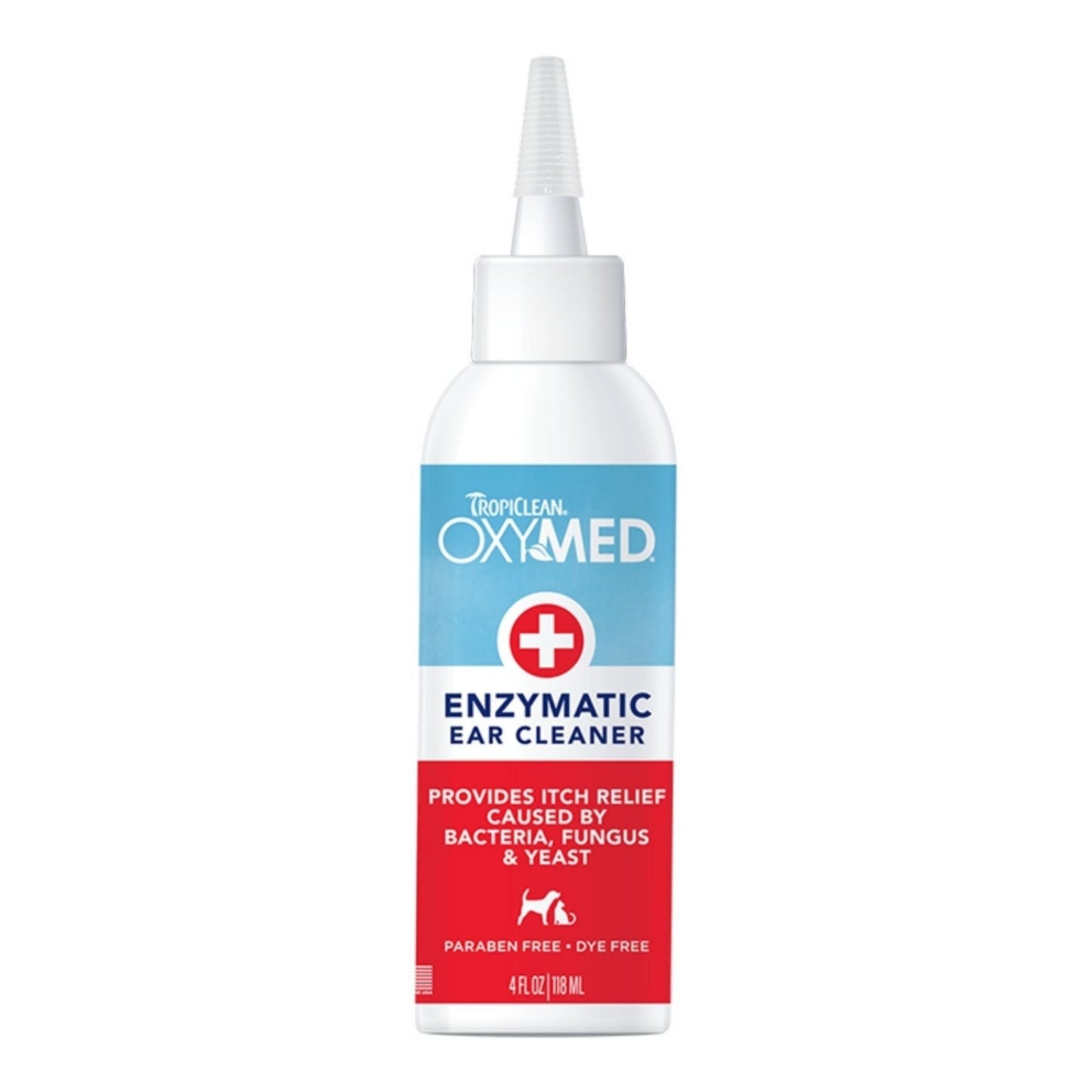 Tropiclean Oxymed Dog & Cat Enzymatic Ear Cleaner 4oz.