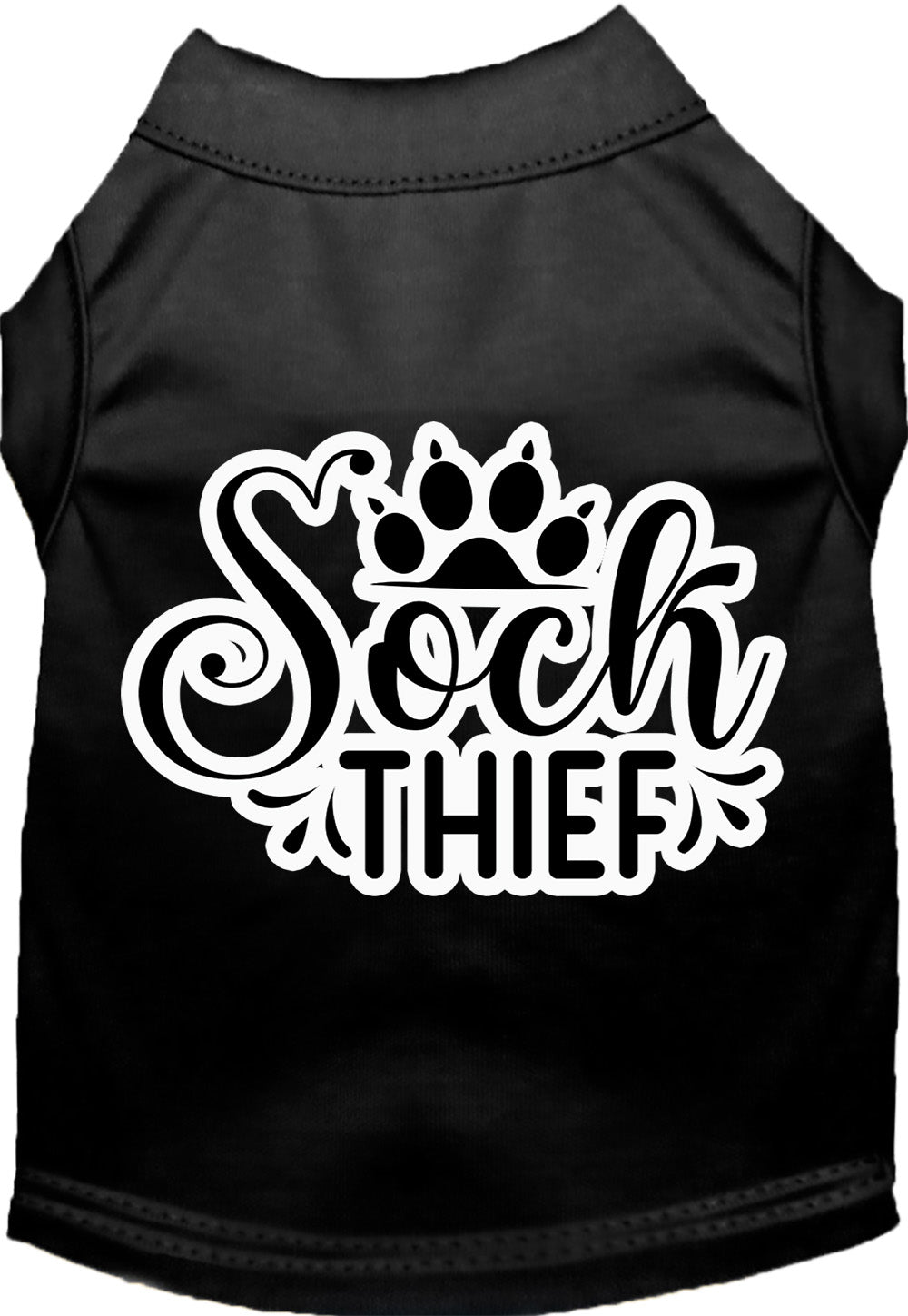 Fun Cat or Dog Shirt for Pets "Sock Thief"
