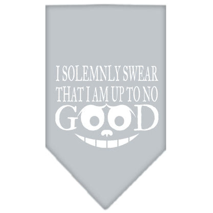 Pet and Dog Bandana, "I Solemnly Swear That I Am Up To No Good"