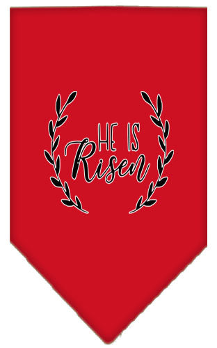 Pet and Dog Bandana Screen Printed, "He Is Risen"