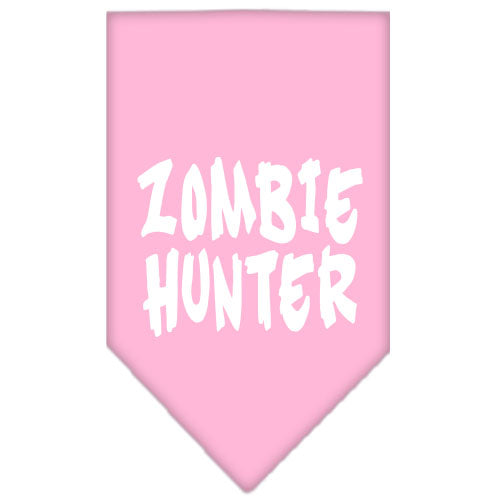 Halloween Pet and Dog Bandana Screen Printed, "Zombie Hunter"
