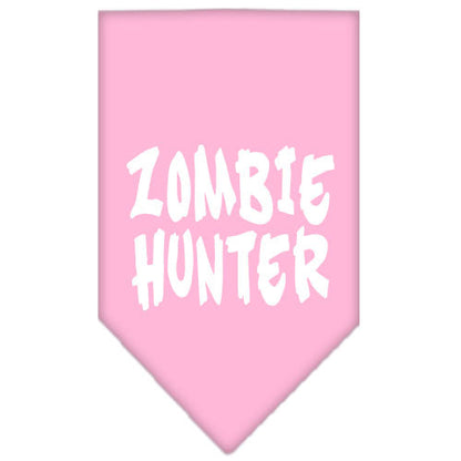 Halloween Pet and Dog Bandana Screen Printed, "Zombie Hunter"