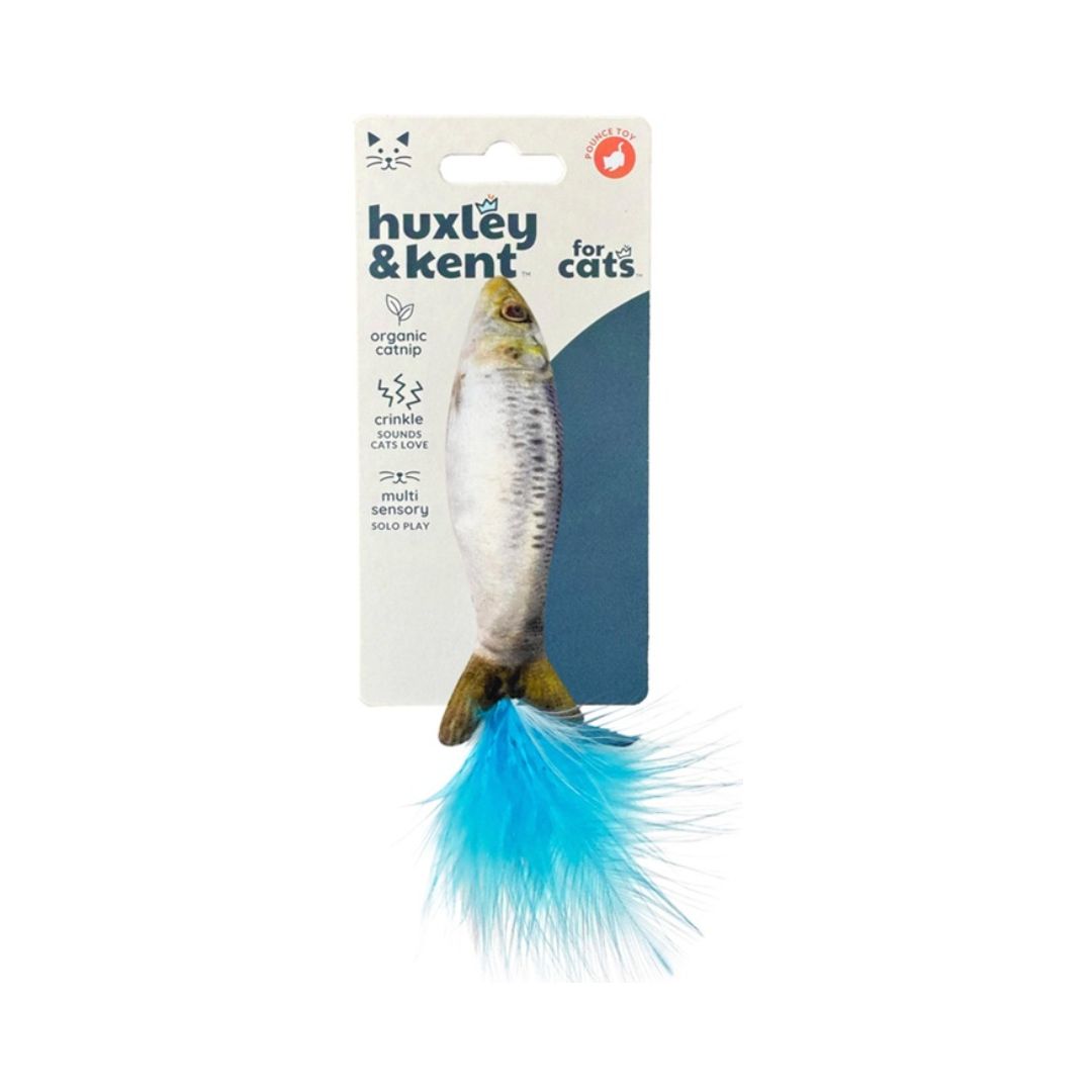 H&K C Sardine Organic Catnip Plush Crinkle