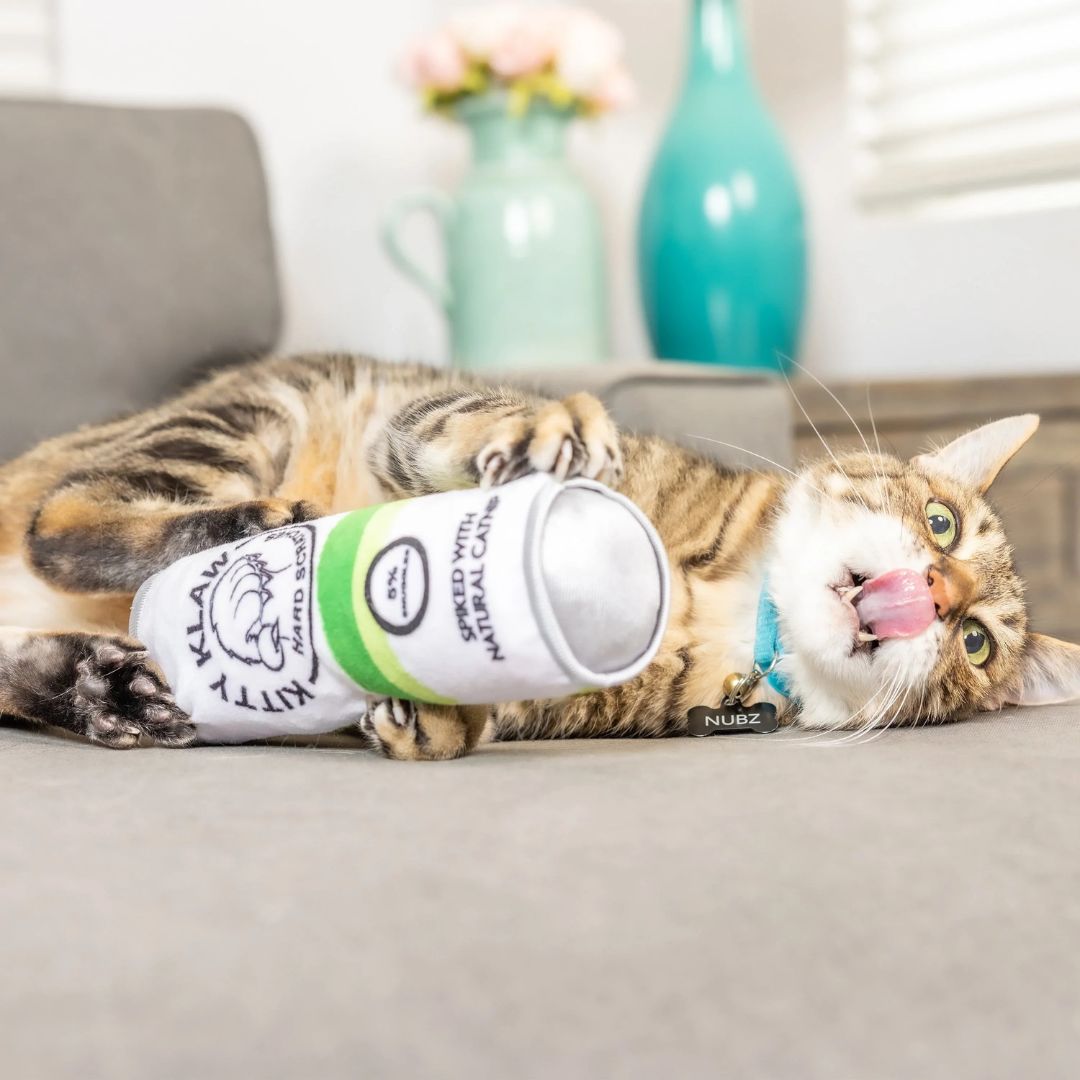 H&K C Kitty Klaw Licks & Lime Organic Catnip Plush Crinkle