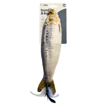 H&K C Kicker Sardine Organic Catnip Plush Crinkle