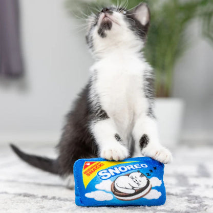 H&K C Snoreo Cookies Organic Catnip Plush Crinkle