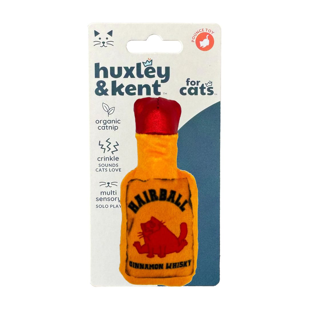 H&K C Hrbl Cinnamon Whisky Organic Catnip Plush Crinkle