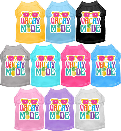 Cat or Dog Shirt for Pets "Vacay Mode"