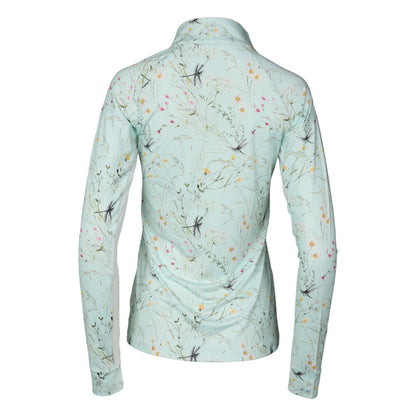 Dapplebay Dragonfly Meadow 1/4 Zip Riding Top - Long Sleeve