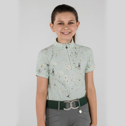 Dapplebay Kids Dragonfly Meadow 1/4 Zip - Short Sleeve