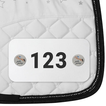 Dapplebay Horse Show Number Pins - Just Jump