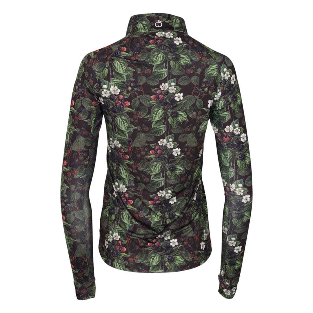 Dapplebay Blackberry Daze 1/4 Zip Riding Top