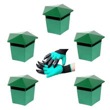 Jushumaoyi Slug Cage For Gardensnail Cage Garden Tools5Pcs 1Gardening Gloves With Claws