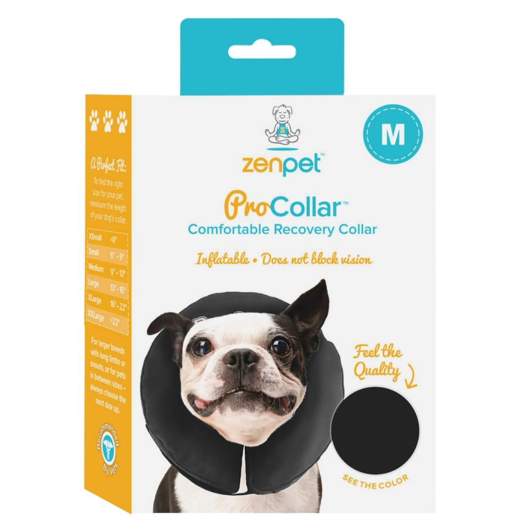 ZenPet ZenCollar Inflatable Recovery Collar Size Medium