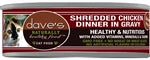 Daves Naturally Healthy Shredded Chicken In Gravy 5.5Oz (Case Of 24))