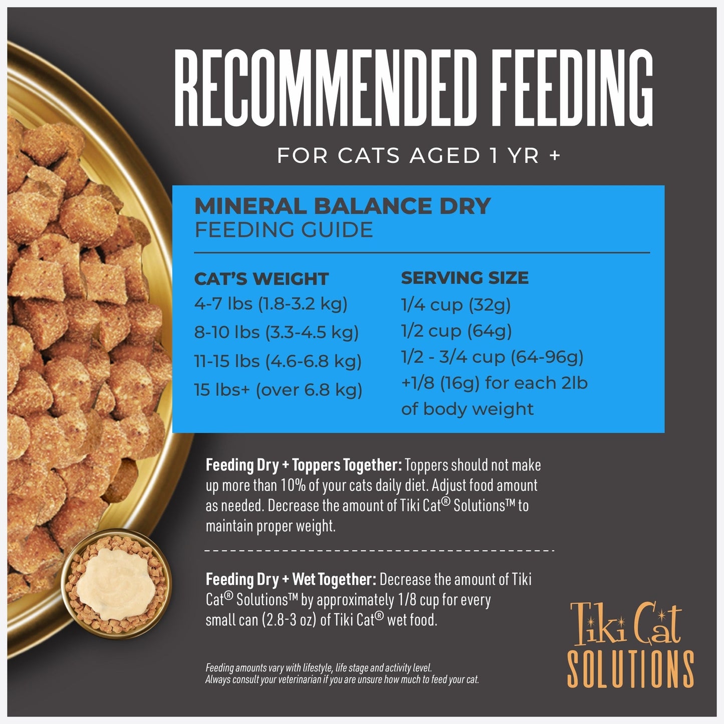 Tiki Pet Cat Solutions Mineral Balance Chicken 5.6Lb