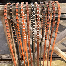 Leather Laced Barrel Reins