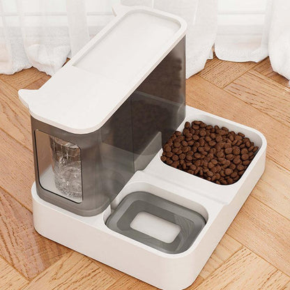 Large Capacity Automatic Cat Feeder And Water Dispenser