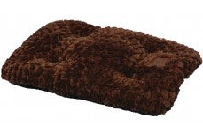 Snoozzy Plush Dog Mat Brown Extra Small