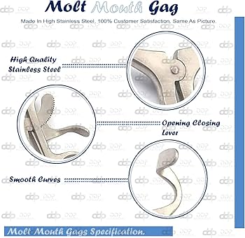 Molt Mouth Gag (Infant, child or adult)