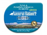 Natural Balance Pet Foods L.I.D. Tuna and Pumpkin Formula in Broth Cat Wet Food 2.75 oz 24 Pack