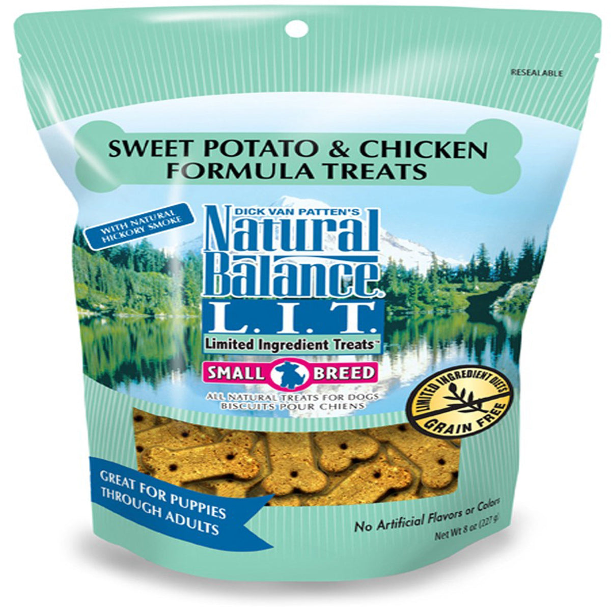 Natural Balance L.I.T. Small Breed Dog Treats Sweet Potato & Chicken 8oz