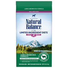 Natural Balance L.I.D. Lamb and Brown Rice Small Breed Dry Dog Food 4lb