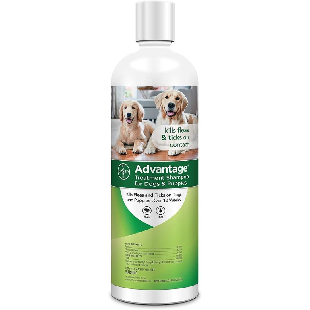 Advantage Flea & Tick Shampoo Puppies & Dog 24oz