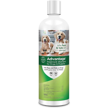 Advantage Flea & Tick Shampoo Puppies & Dog 24oz