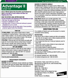 Advantage II Flea Protection Large Cat Over 9lbs 2pk