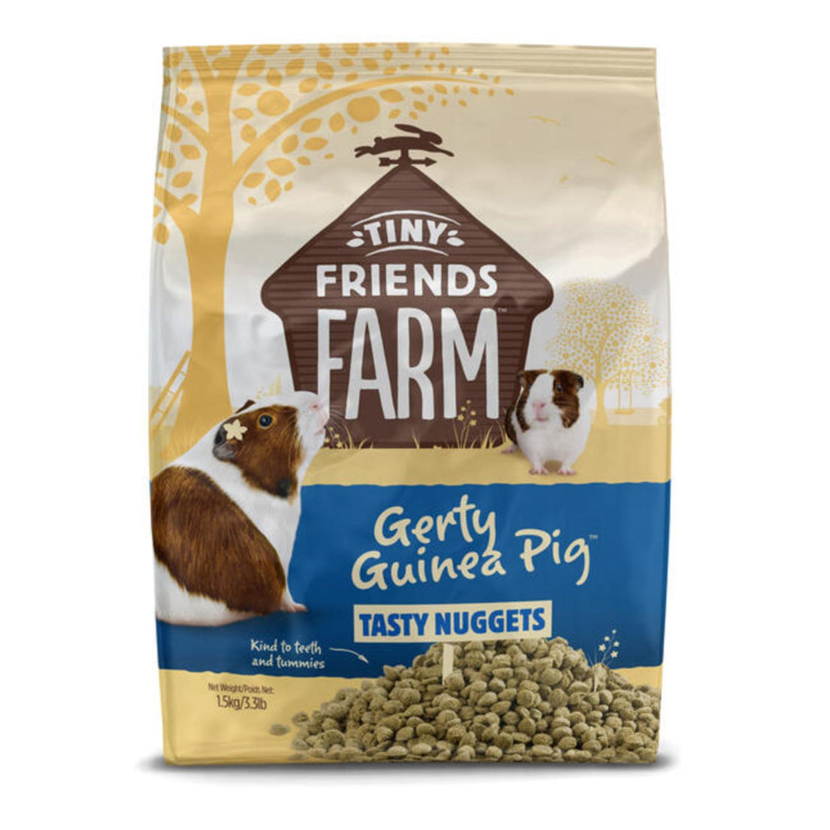 Tiny Friends Farm Gerty Guinea Pig Tasty Nuggets Food 1ea/3.3 lb