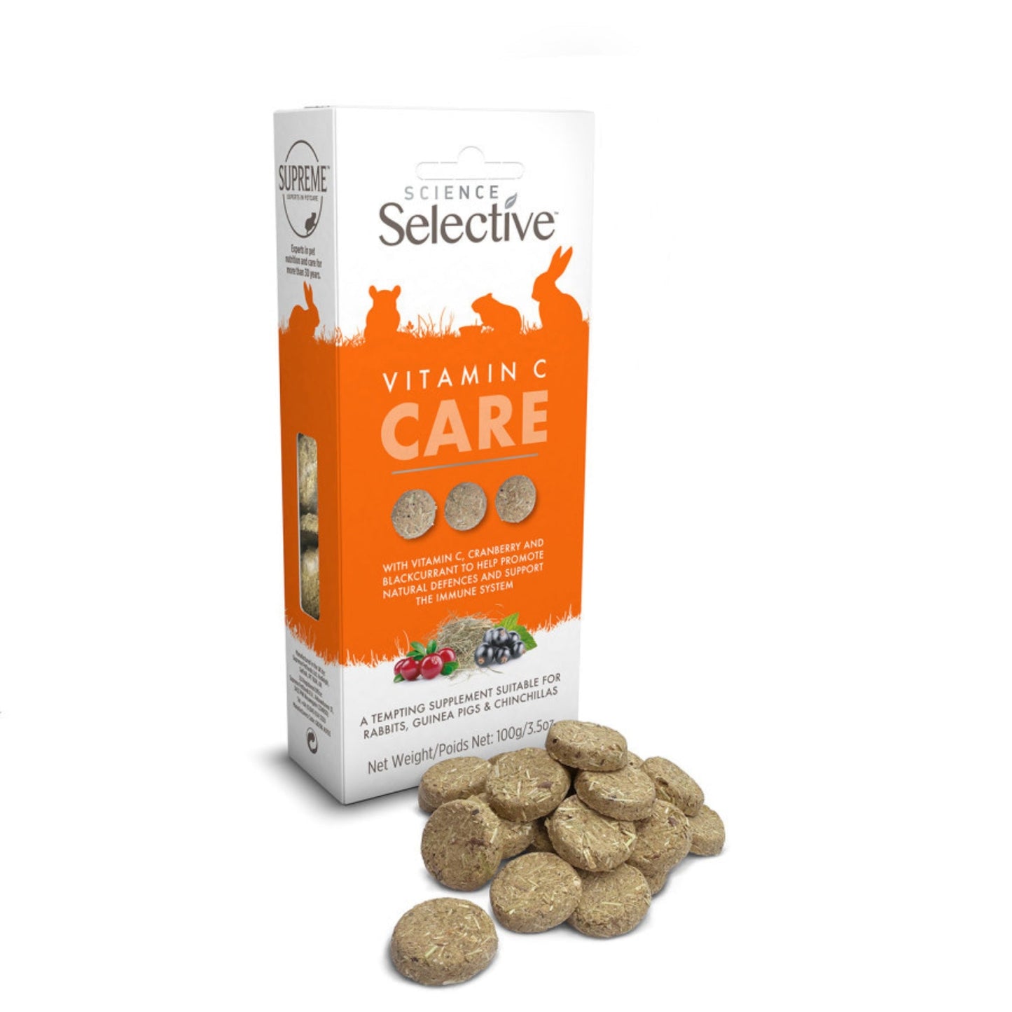 Science Selective Vitamin C Care Small Animal Supplement 4ea/3.5 oz.