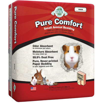Oxbow Small Animal Pure Comfort Bedding White 242 Liter Default Title