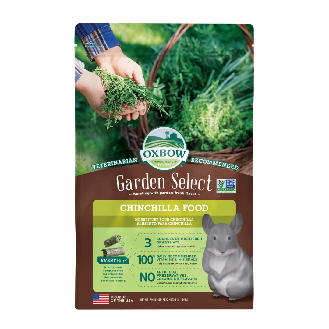 Oxbow Small Animal Garden Select Chinchilla 3Lb Default Title
